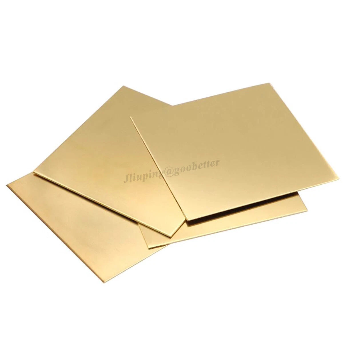 H62 Brass Sheet Plate Solid Metal Panel Board 100x100/150/200mm Thick 0.3mm-6mm