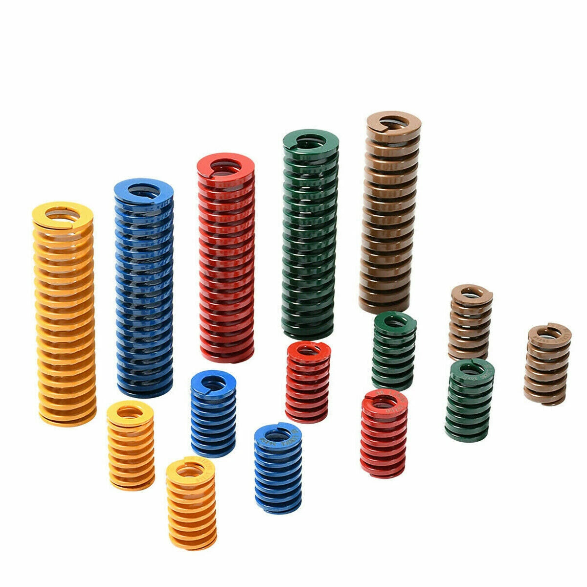 Compression Die Mould Spring O.D 20mm 22mm Light/Medium/Heavy Duty Load Springs