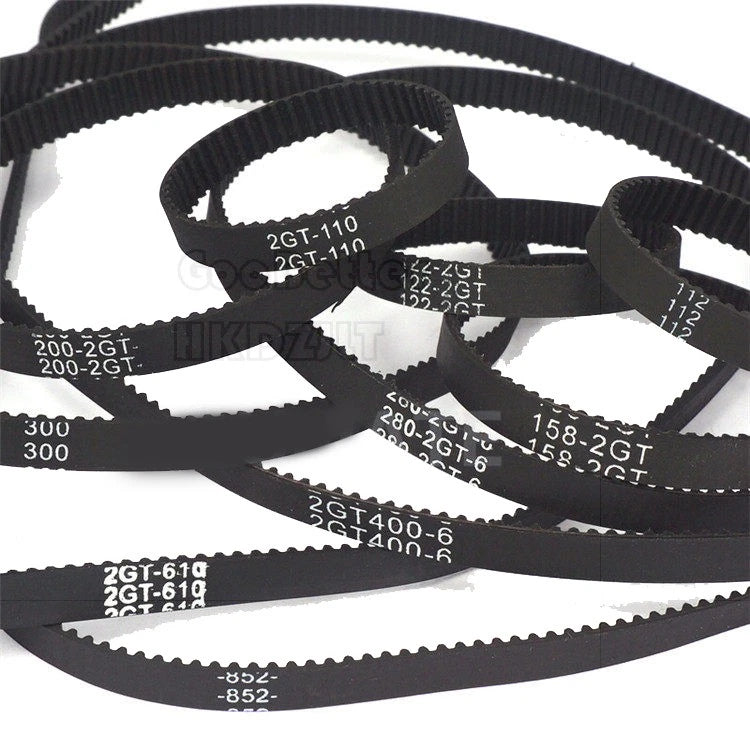 GT2 Closed Loop Timing Belt 2GT 6mm Width – CNC & 3D Printer Synchronous Belt