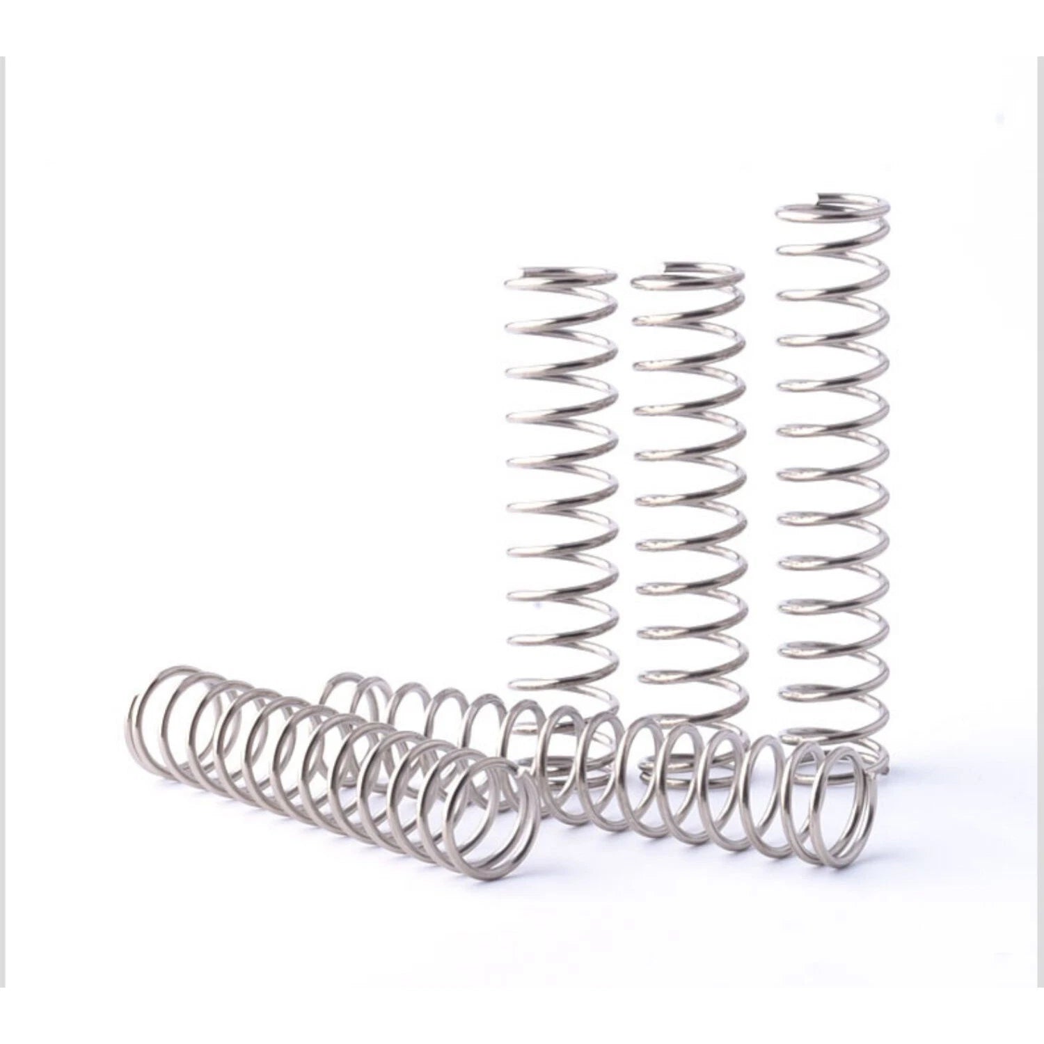 Compression Spring A2 304 Stainless Steel Wire Dia 0.7mm - 0.8mm Various Length