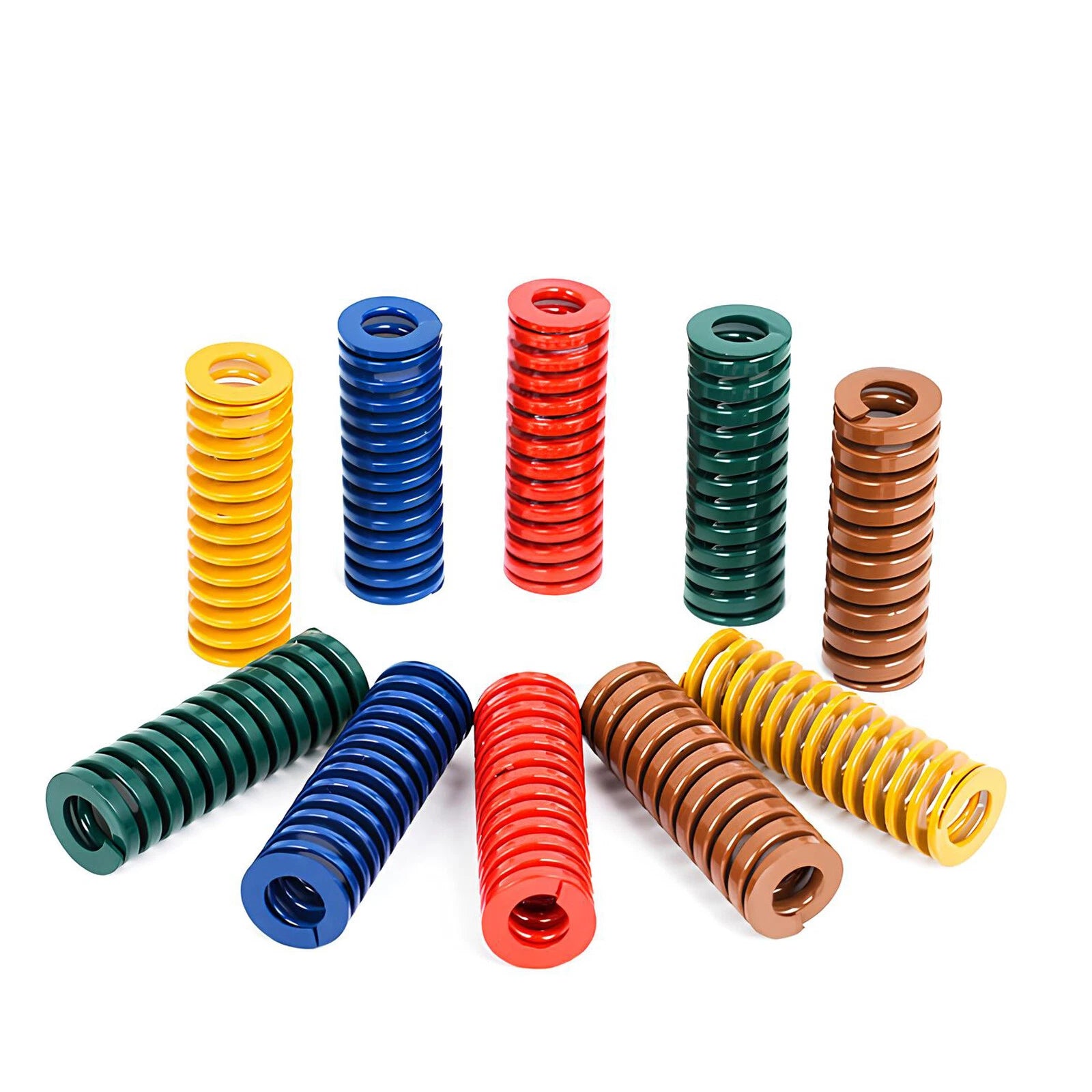 Heavy Load Duty Compression Die Spring ISO - 27-30mm Diameter & Up To 300mm Long