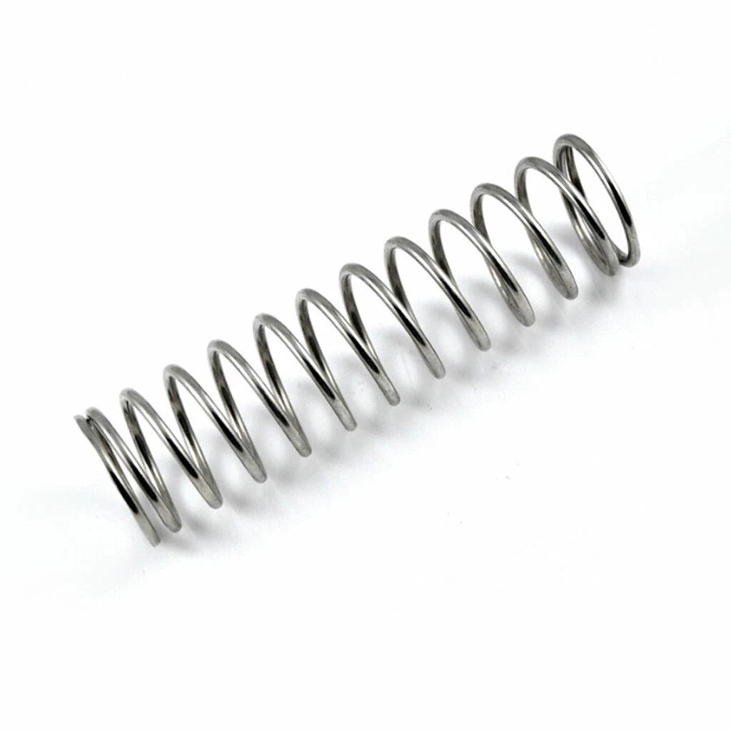 120mm Compression Spring 0.3-2mm Wire 304 Stainless Steel Pressure Springs Long