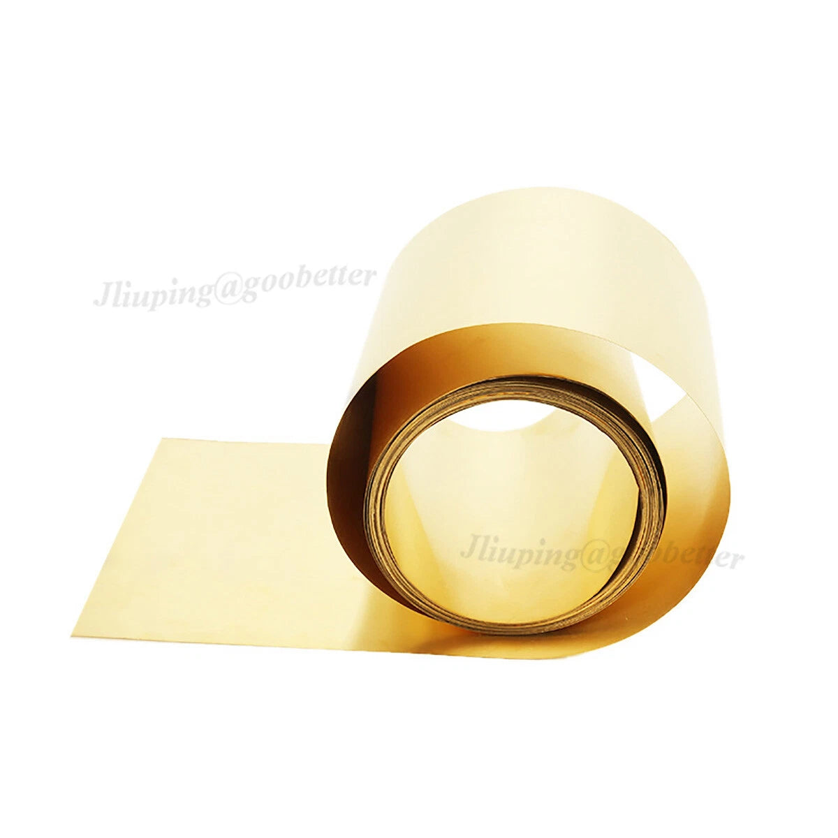 Brass Sheet Roll Metal Foil Plate Strip Thickness 0.15mm Width 10-200mm by Meter