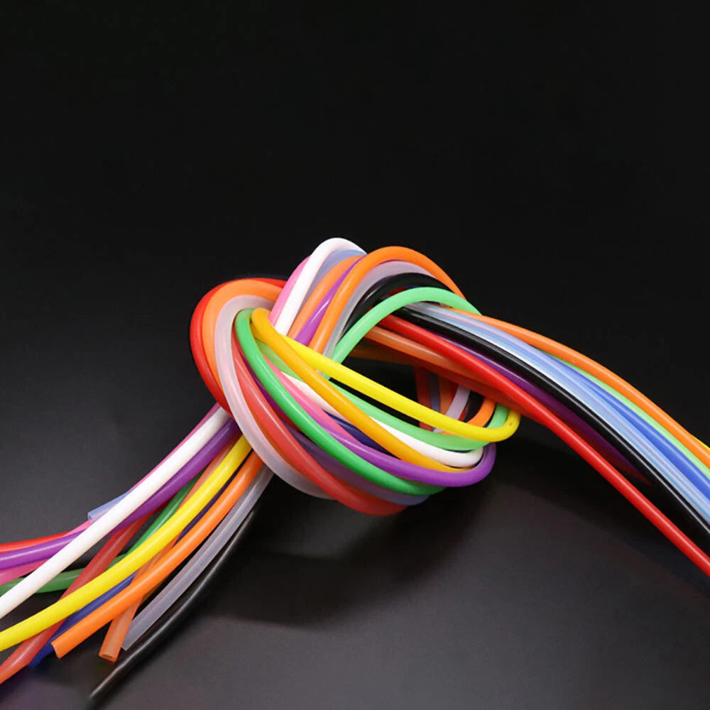 Color Silicone Tube Food Grade Flexible Tubing Hose Rubber Pipe Various Sizes