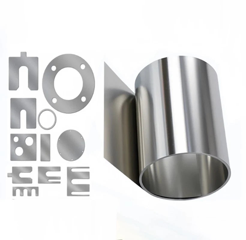 304 Stainless Steel Band SUS304 Flake Thin Steel Plate Thickness 0.015mm-1mm