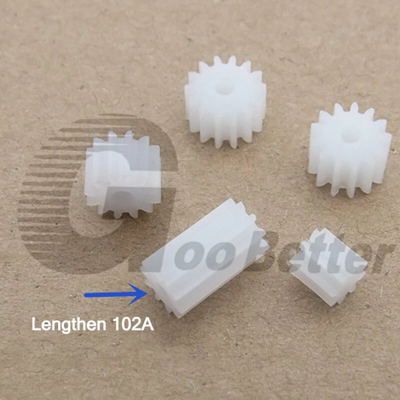 Plastic Spindle Gear Module 0.5 Mod Spur Gears for Toy Parts Car Motor Robot DIY