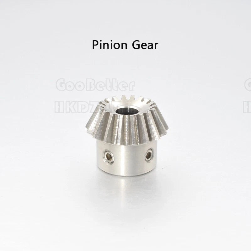 Bevel Gear 0.5 Module-0.8 Module 90° 1:2 Pairing 20-40 Teeth Stainless Steel
