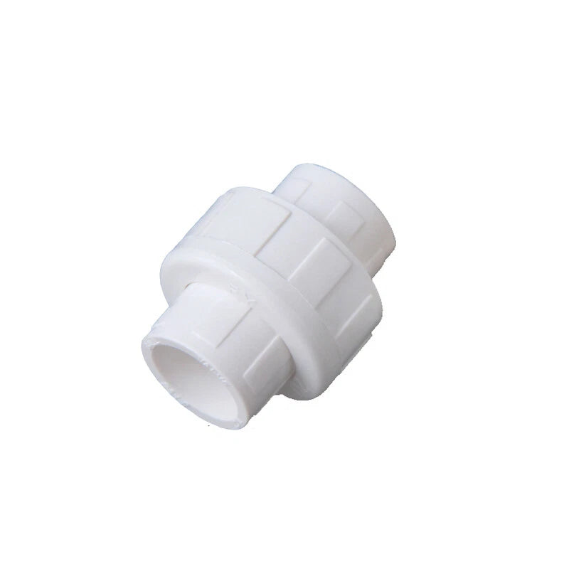 White PVC 20mm ID Pressure Pipe Fittings Metric Solvent Weld Various Parts