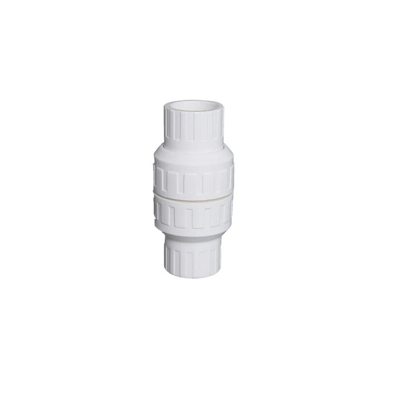 White PVC 25mm ID Pressure Pipe Fittings Metric Solvent Weld Various Parts