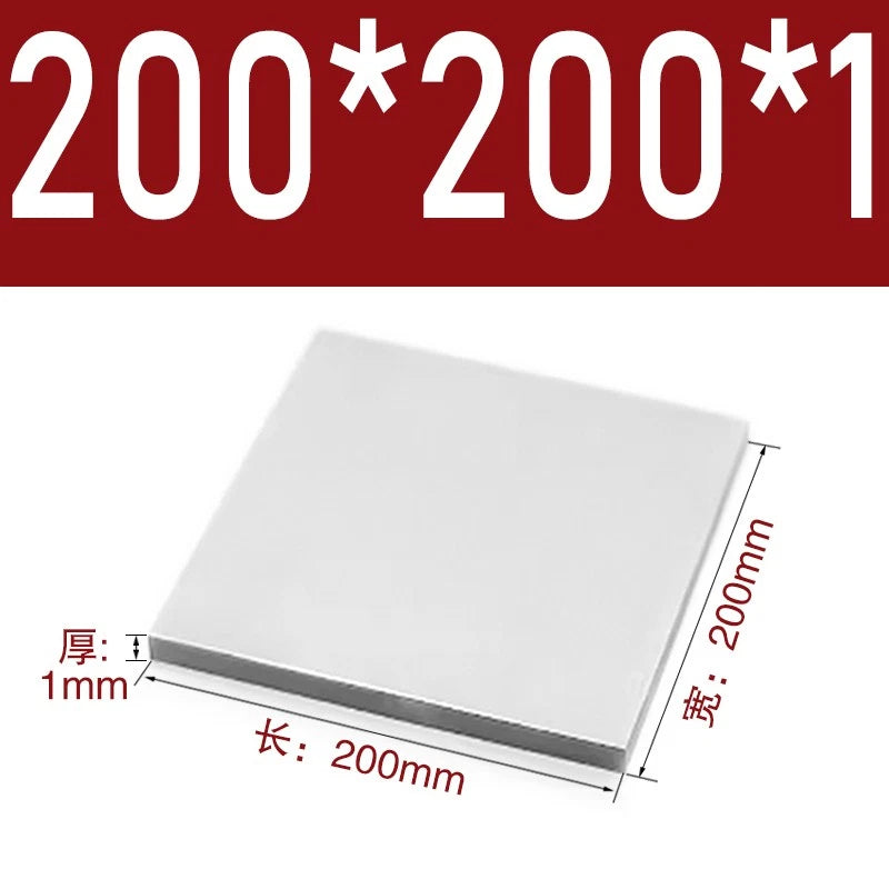 304 Stainless Steel Sheet Plate 0.3mm 0.5mm 0.8mm 1mm 2mm 3mm 4mm 5mm Thick
