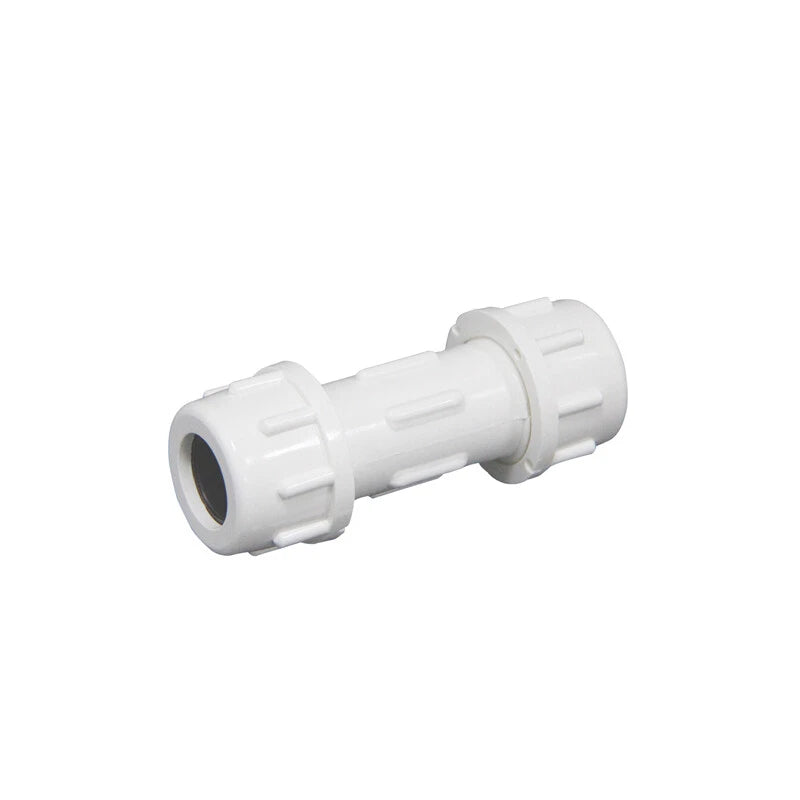 White PVC 20mm ID Pressure Pipe Fittings Metric Solvent Weld Various Parts