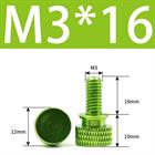 M3 M4 Anodized Aluminum Thumb Screws — Knurled Head Hand Bolts for PC Case, Fishing Rigs & DIY Projects