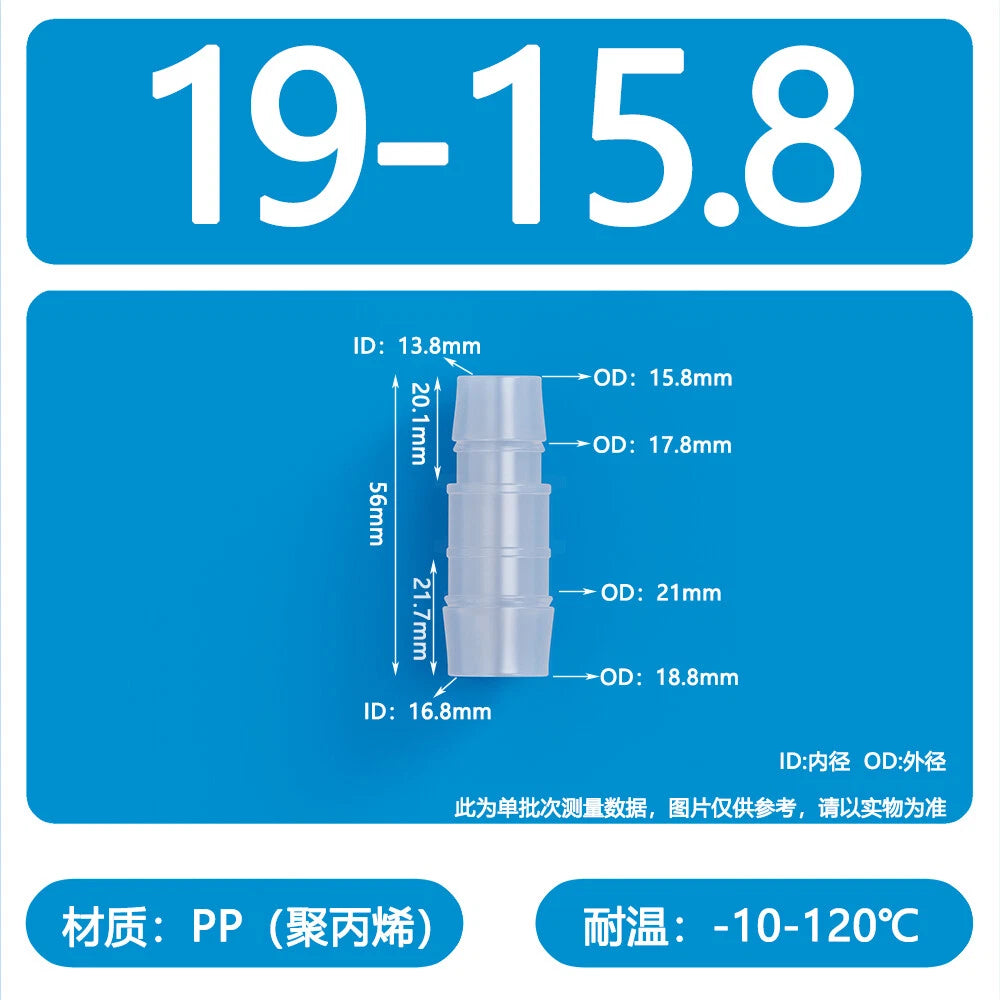 Plastic Pagoda Tubes Reducer Joint 2 3 4Way Hose Connector Tube Splitter Fitting