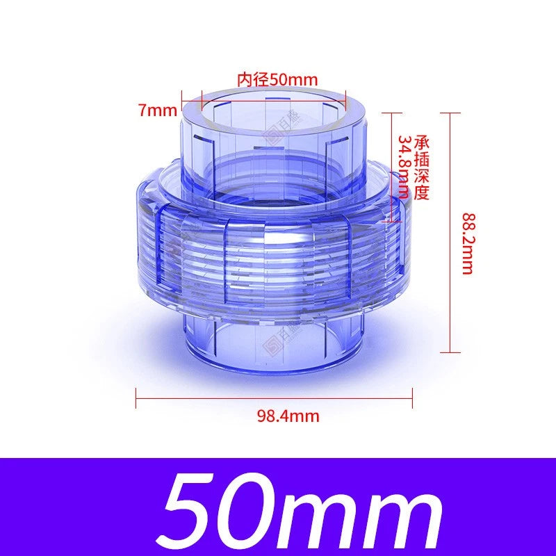 Clear PVC Fittings: Elbows,TEEs,Couplings,Caps,Unions,Ball Valves,Straight,Cross