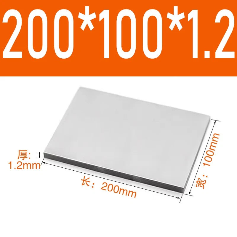 304 Stainless Steel Sheet Plate 0.3mm 0.5mm 0.8mm 1mm 2mm 3mm 4mm 5mm Thick