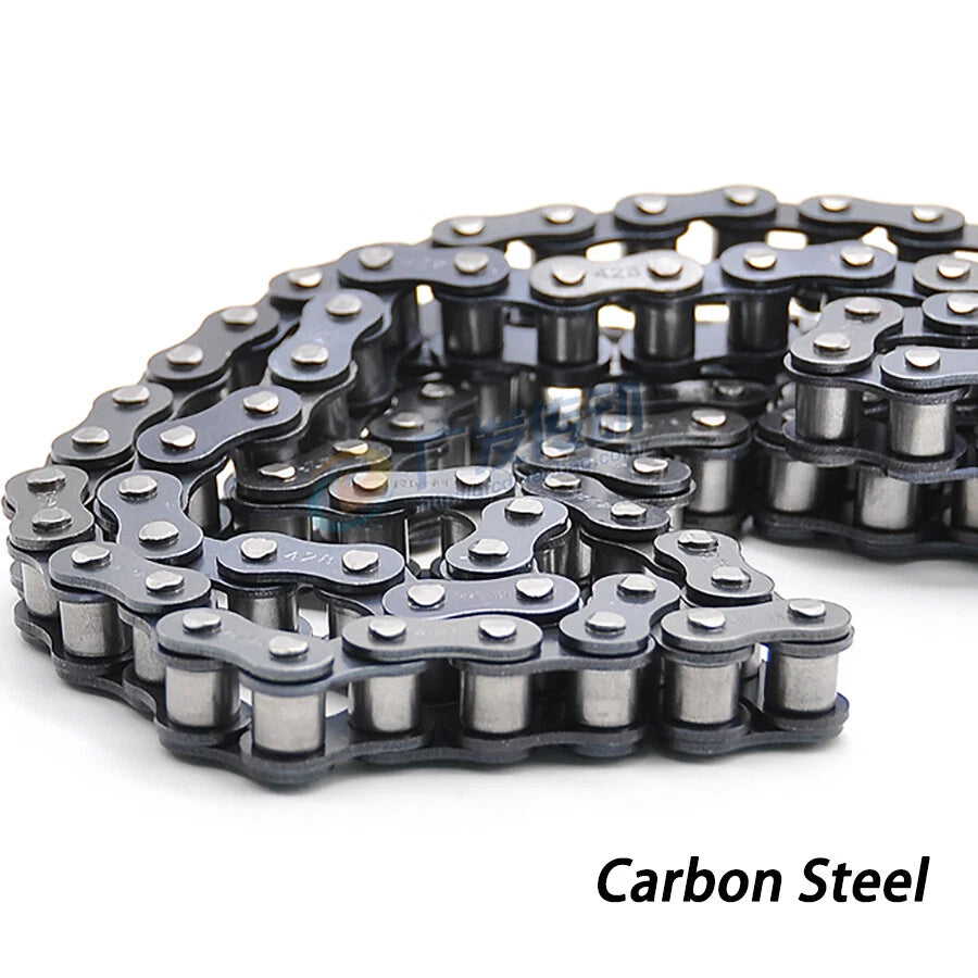 Simplex Roller Chains 04C, 05B, 06B, 06C, 08B, 10A, 12A, 16A Transmission Chain