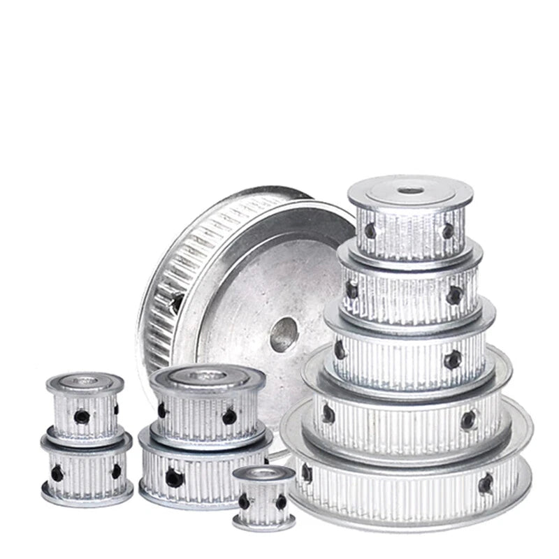 3M Timing Belt Drive Pulley AF-Type Pitch 3mm For CNC Step Motor 45~120 Teeth