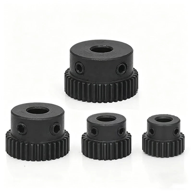 0.5 Module Spur Gear 25-60 Teeth 45# Steel 0.5M Pinion Drive Straight Gears