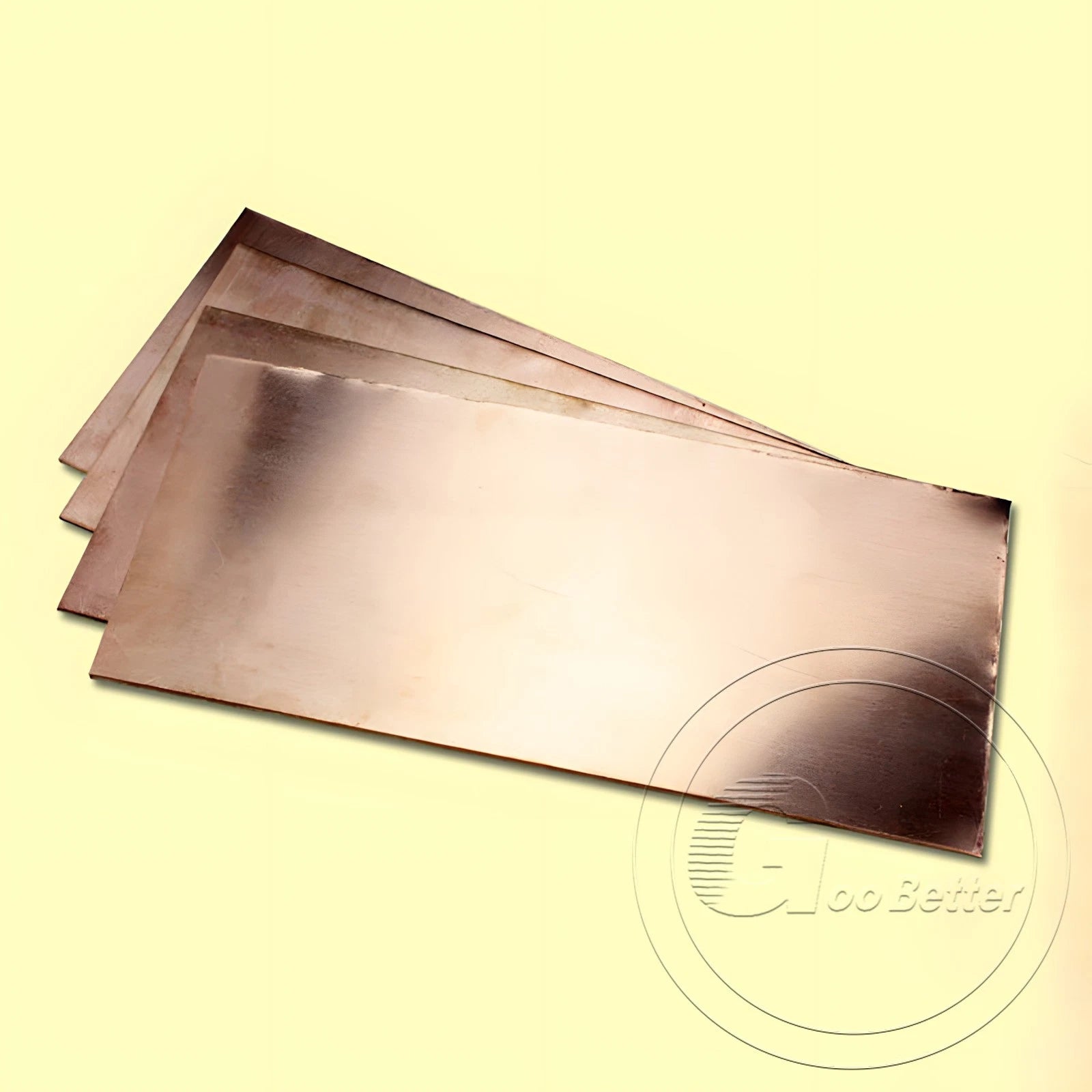 Copper Beryllium Alloy C17200 Sheet Plate 0.1mm-3mm Thick, 100mm-300mm Width