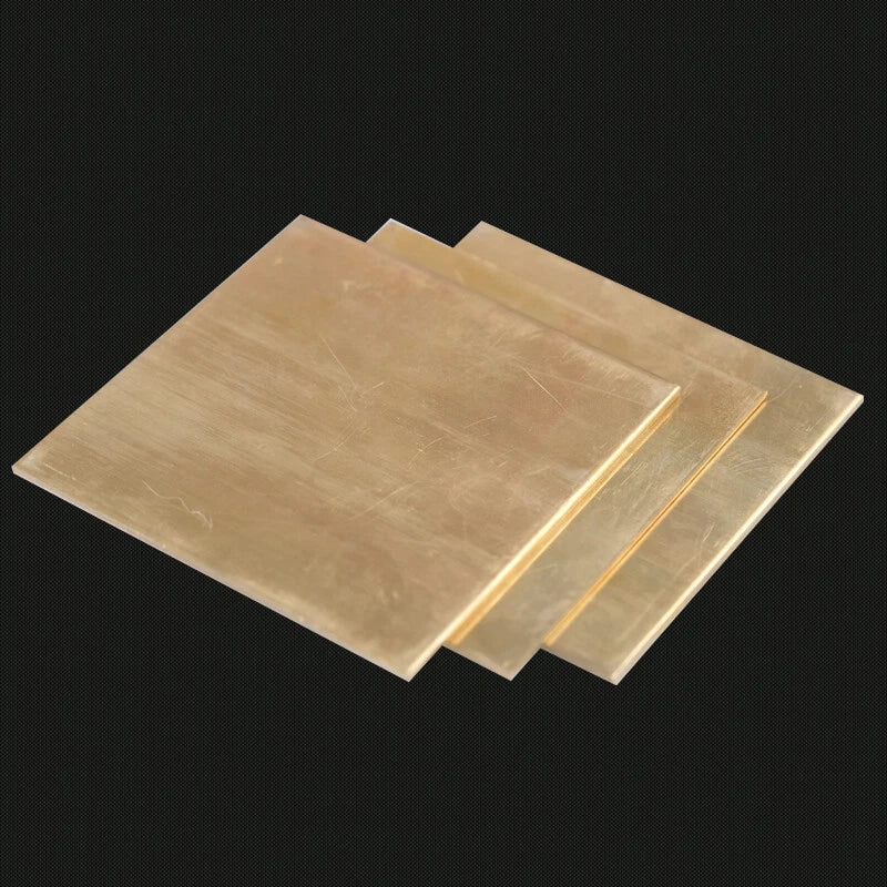 Brass Sheet Metal Strip 0.8mm/1mm/1.5mm/2mm/3mm Thickness Any Size H62 Plate