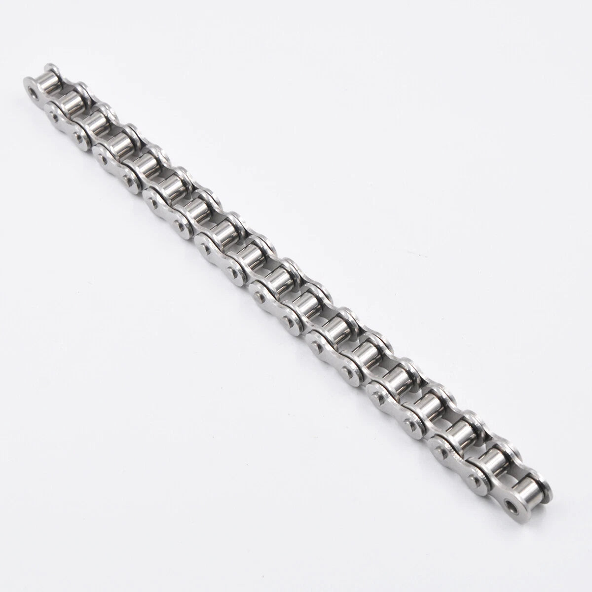 #25 Roller Chain Pitch 1/4" 6.35mm Stainless Steel 04C-1 Transmission Chain