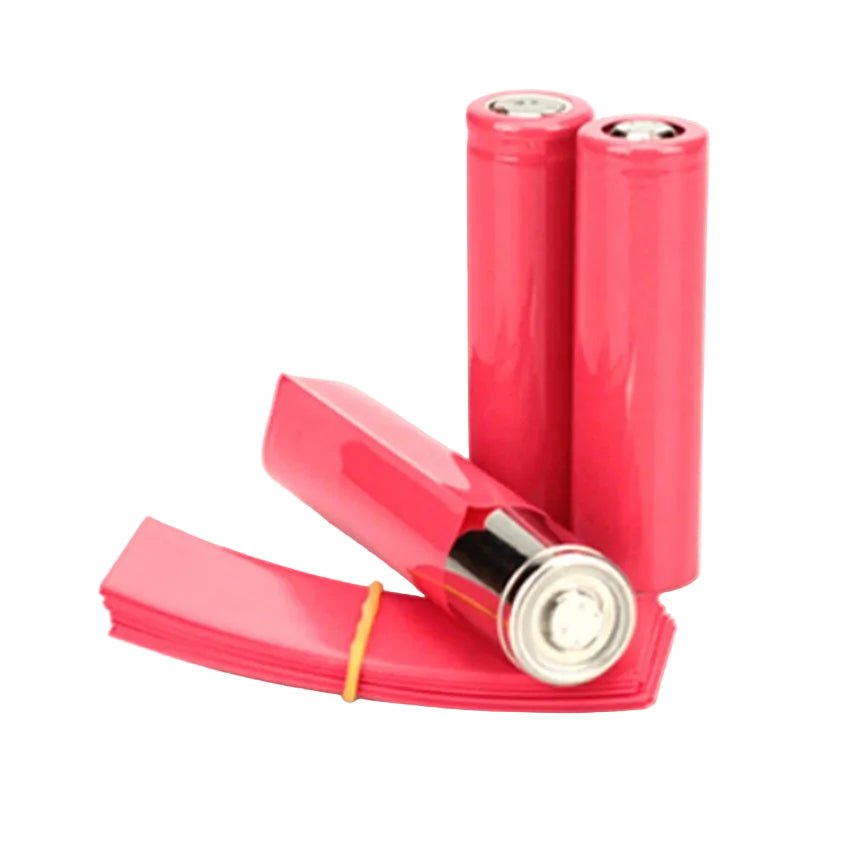 60mm PVC Heat Shrink Tubing for 18650 Battery Packs – 8 Colors - HomeDIYer