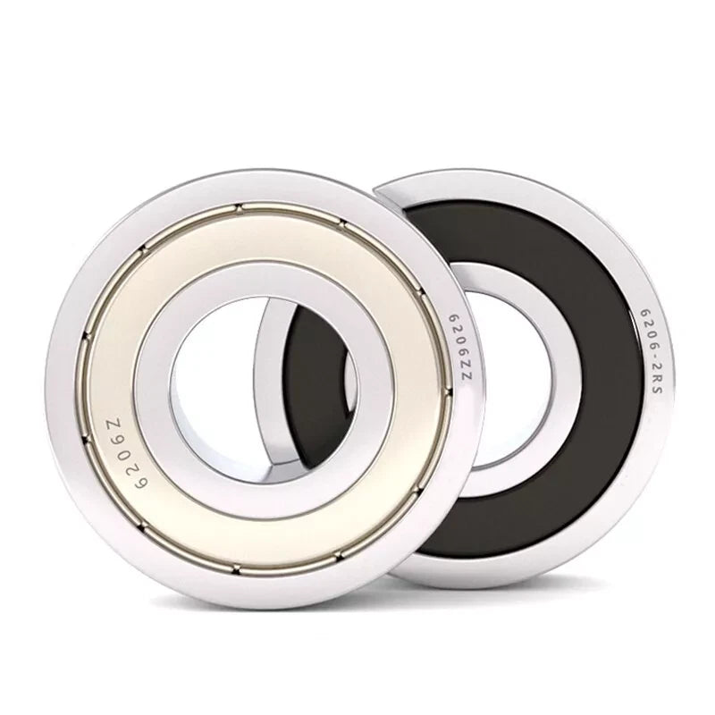 Deep Groove Ball Bearing Rubber/Iron Seal Hight-speed Roller Bearings ID 10-40mm
