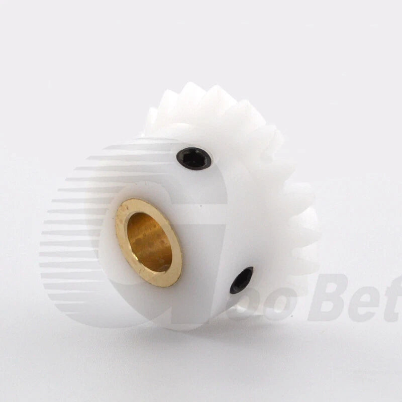 Bevel Gear Set POM Plastic 20/25/30 Tooth 90° 1:1 Pairing Mod 1-1.5 Miter Gear
