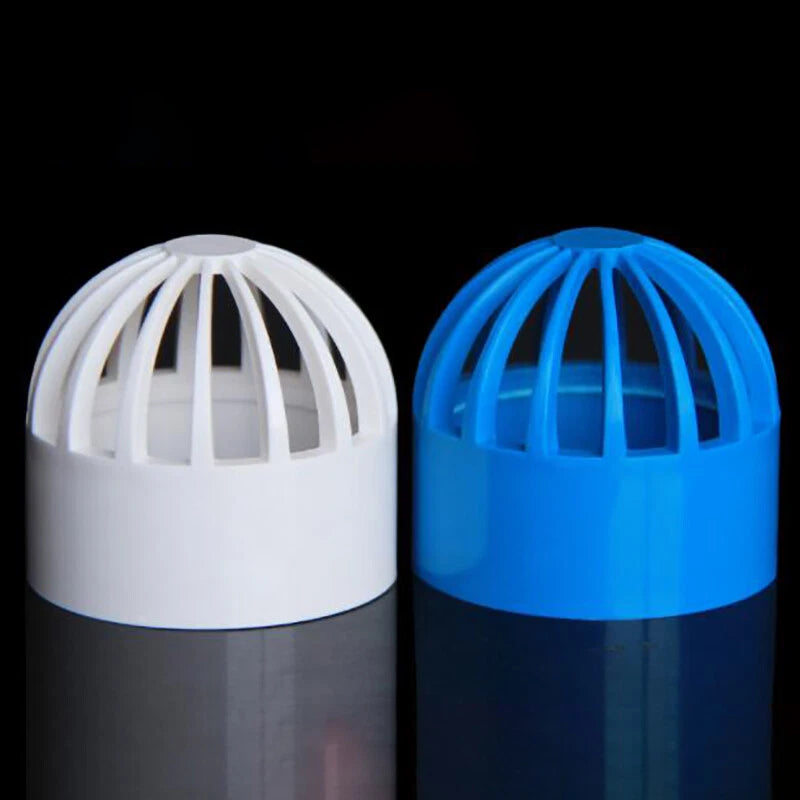 PVC Pipe Fittings Tank Drainage Pipe End Caps Water Drainage Filter For Aquarium