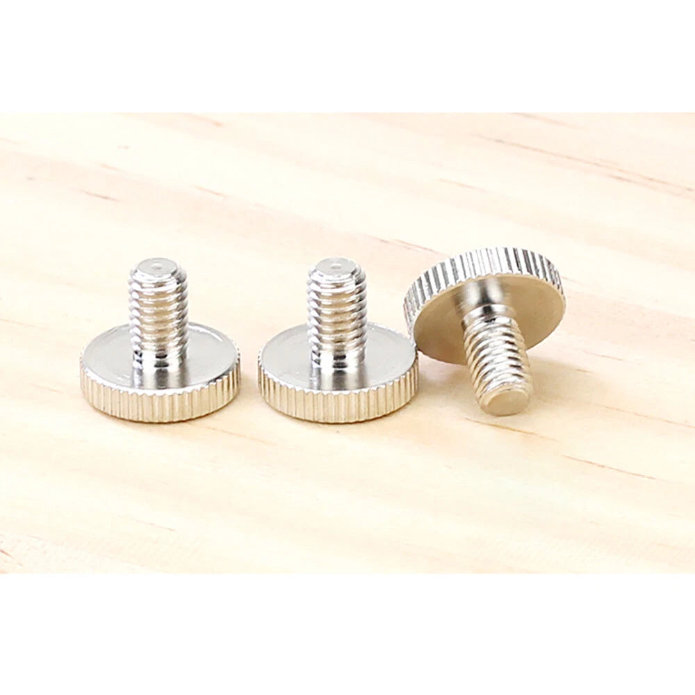 Knurled Thumb Screws M1.6–M5 Steel Hand-Tighten Knob Bolts