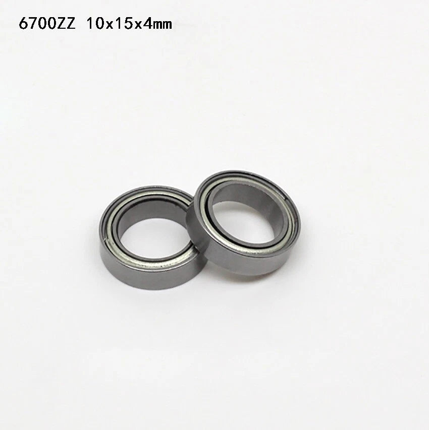 Super Thin Wall Sealed Bearings Steel Deep Groove Ball Bearing 6700ZZ-6706ZZ