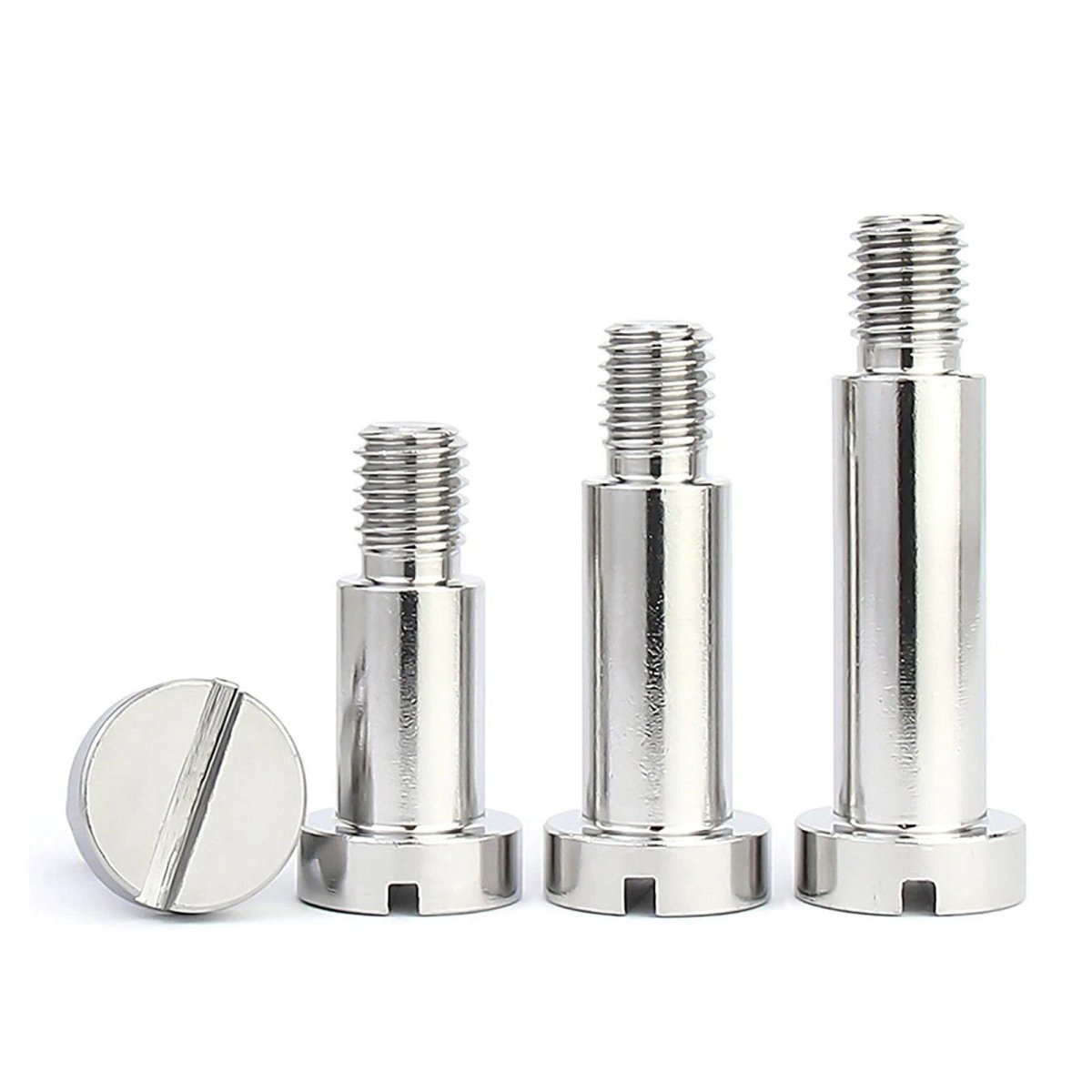 A2 Stainless Steel Slotted Shoulder Bolts DIN 923 | Step Stripper Bolts M1.6–M10 - HomeDIYer