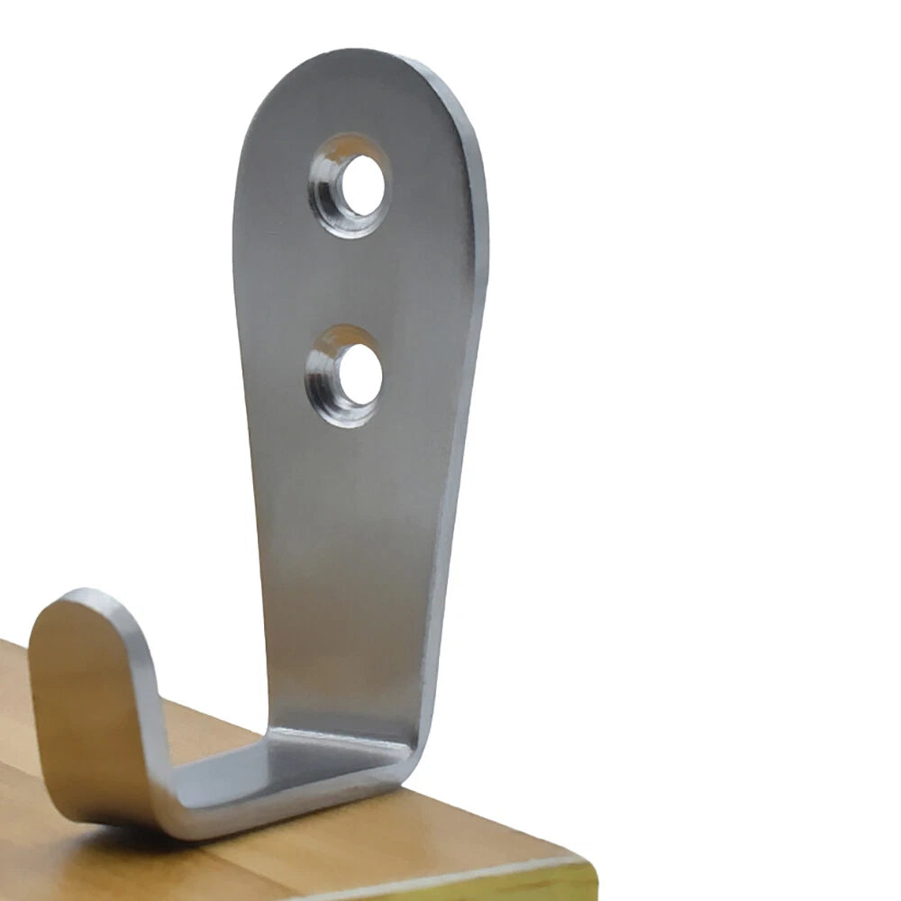 Stainless Steel Hooks Heavy Duty Wall-Mounted Door Rope Towel Hanger Coat Hook