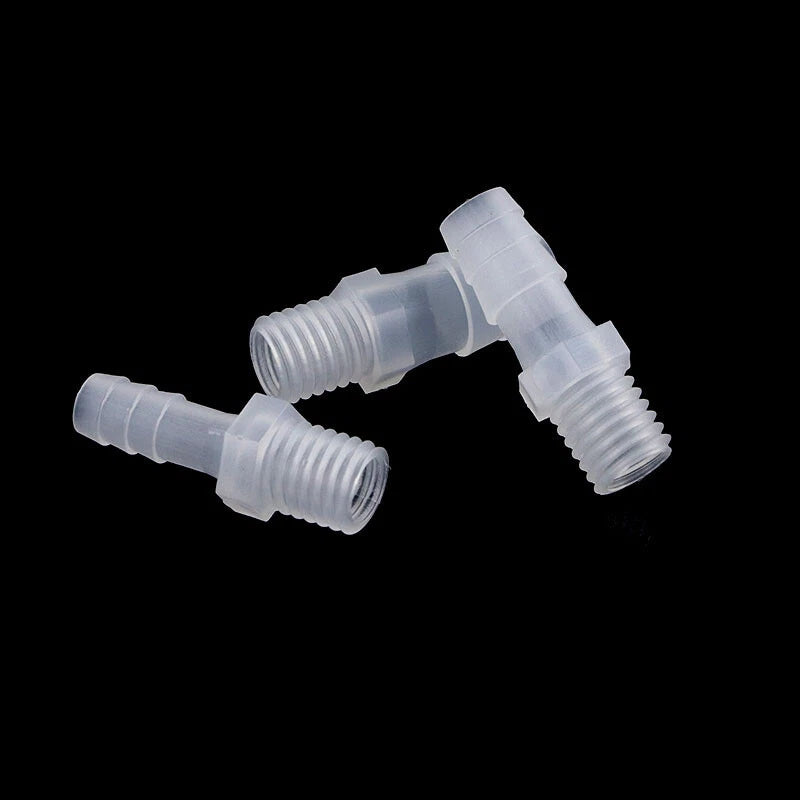 External Thread Straight Hose Connector — Plastic Tube Fitting M6 to M14 (4mm–14mm)