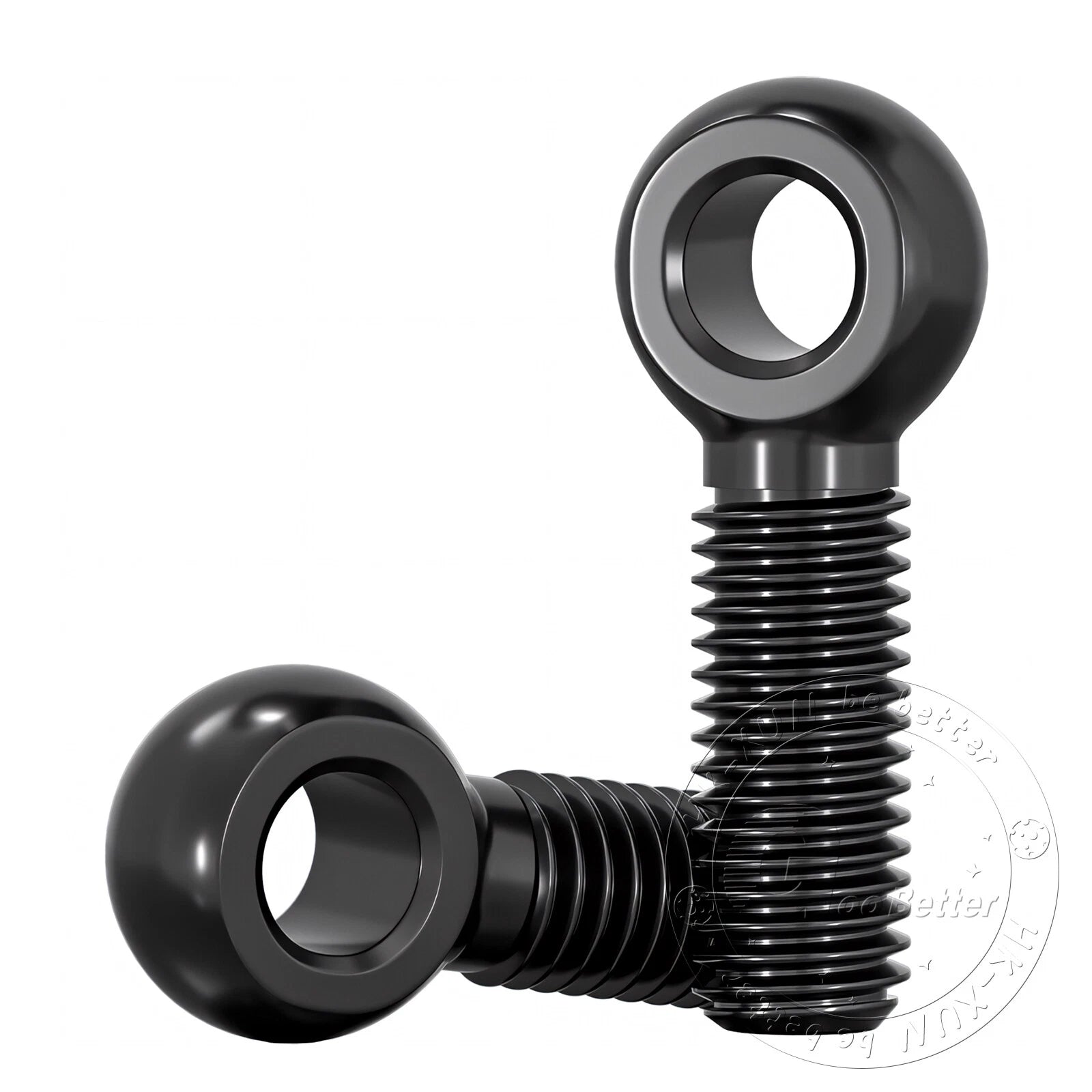 Eye Bolts Threaded Rings 4.8 Carbon Steel Catenary Wire Hanging Eyelet Screws