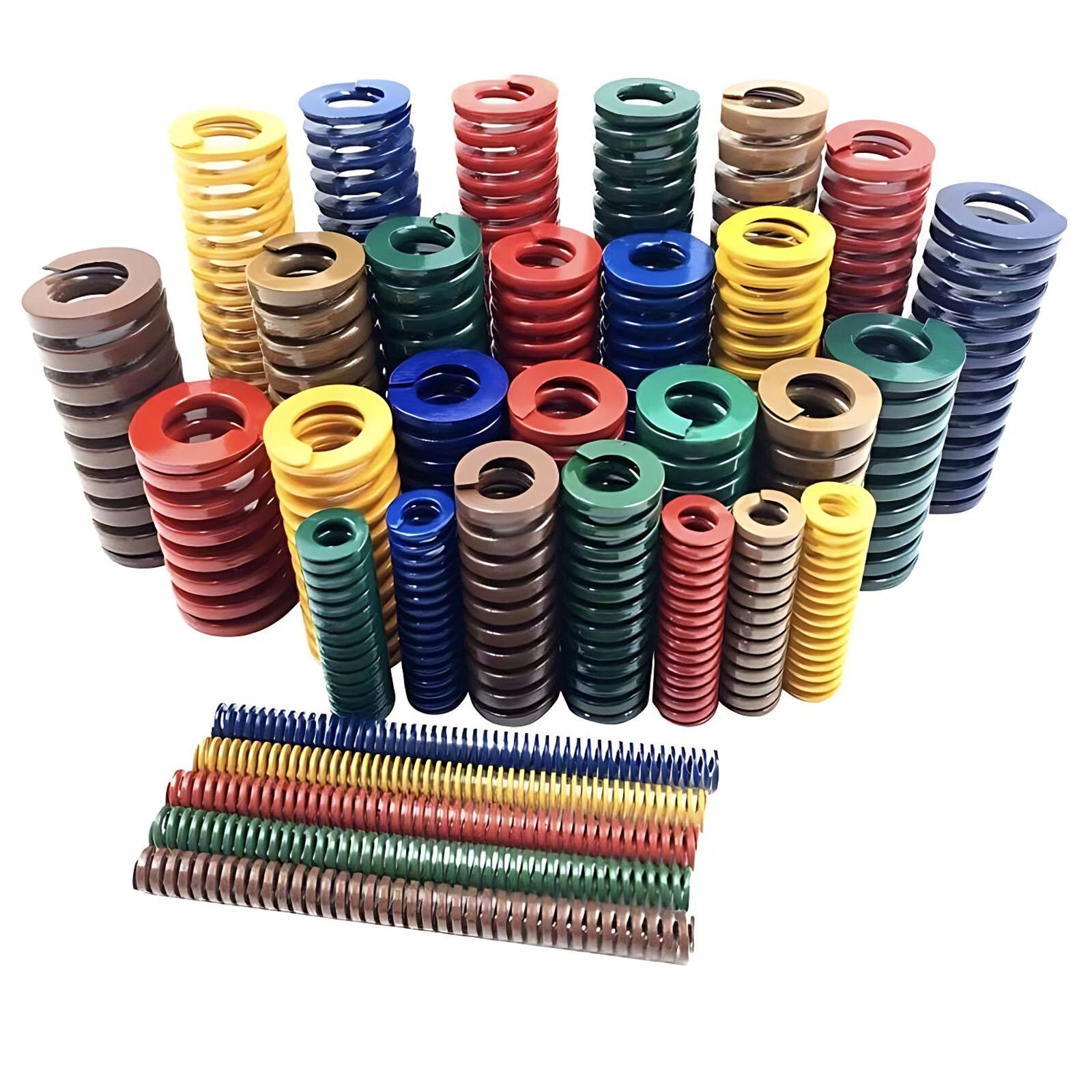 Die Springs Compression Mould Spring Light/Medium/Heavy Load Duty OD 10/12/14mm