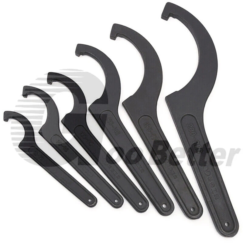 22-300mm C Spanner Wrench Hook Tool For Motorcycle Bike Shock Absorber Adjuster