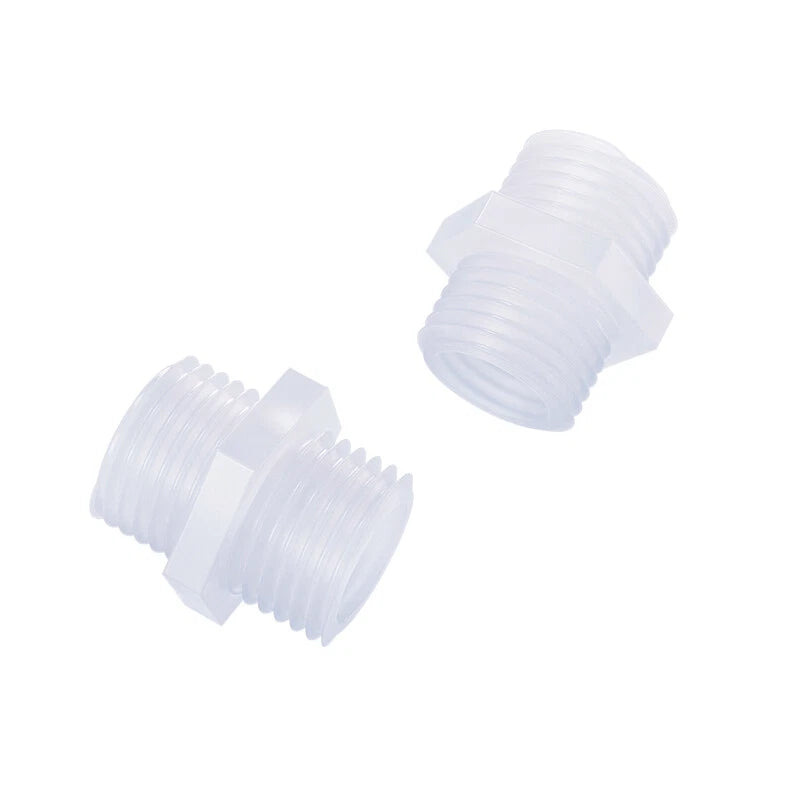 Plastic Male Thread Hose Connector — Internal Connection Tube Pipe Fitting