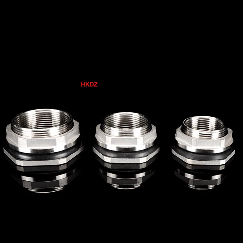 Water Tank Connector Outlet Hose Tap Adapter Fittings Joint 304 Stainless Steel