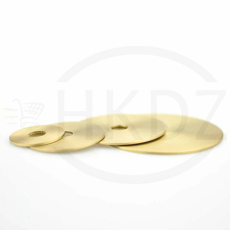 Brass Discs Blanks Metal Round Gasket Sheets Diameter 20mm-150mm Thickess 2mm