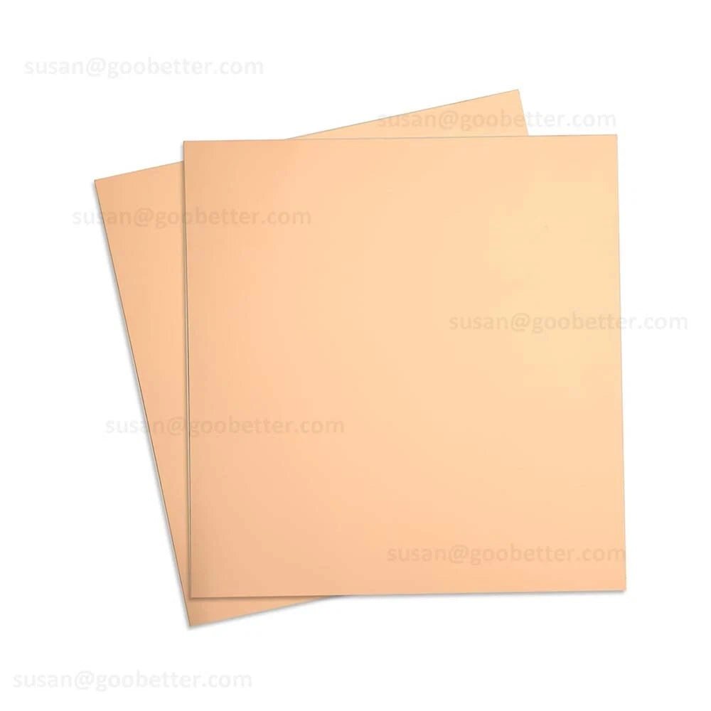 Natural Copper Sheet Metal guillotine cut - 0.3mm to 6.0mm - Multiple Sizes - HomeDIYer
