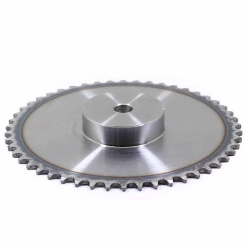 8T-50T Roller Chain Sprockets B-Type 04C 1/4" Pitch 6.35mm Chain Link 45# Steel