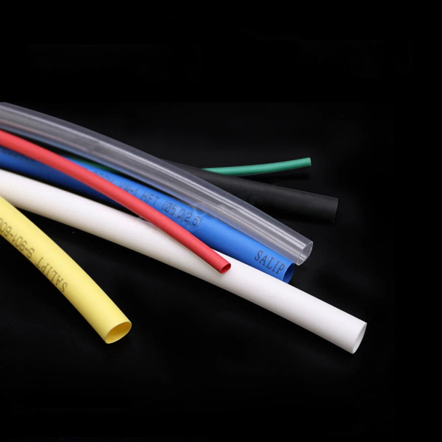 2:1 Heat Shrink Tubing – 0.6mm to 80mm, 7 Colors, 1M per Pack