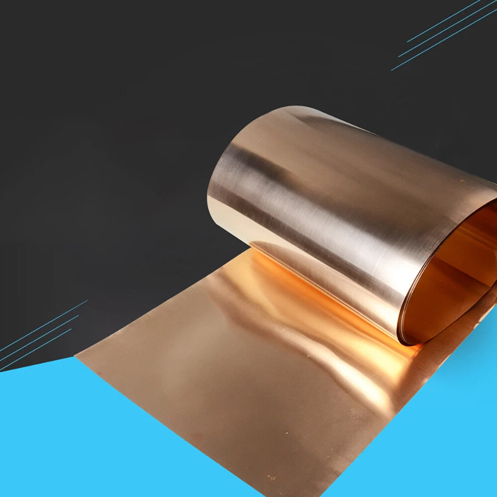 Phosphorus Copper Strip Phosphor Bronze Roll Sheet Thick 0.1mm-0.8mm Metal Plate