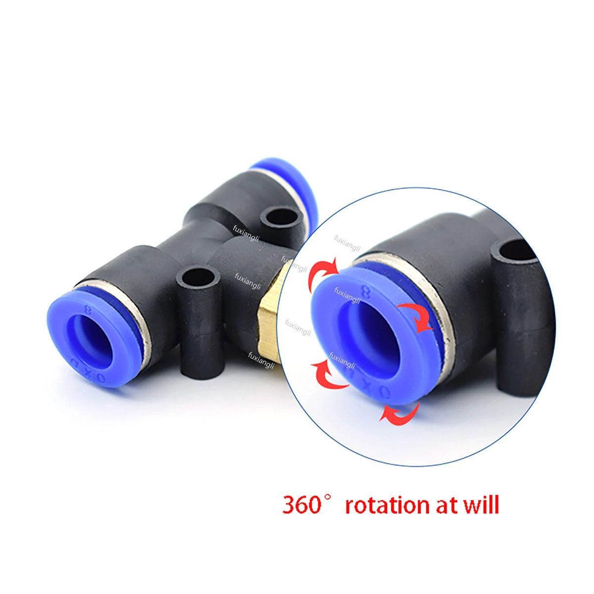 Pneumatic Push-In Fittings | PX PB SL PL PCF PC | 4–16mm Thread Hose Connectors