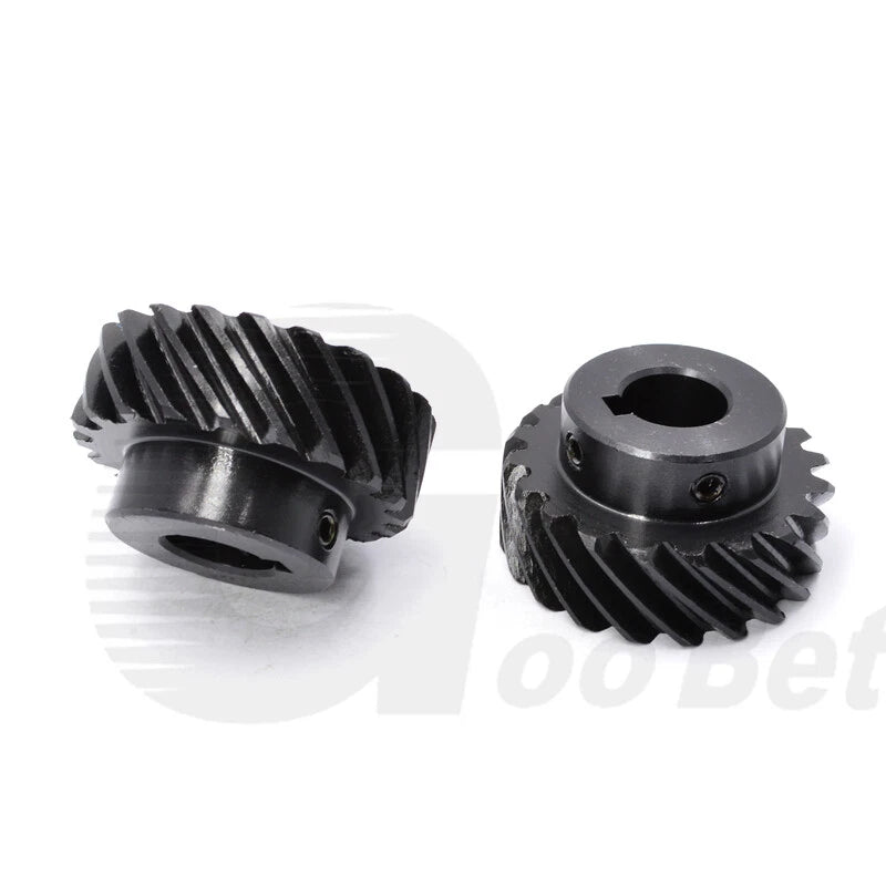 Module 1 1.5 2 Helical Gear C45 Steel Left-handed 45° 13 - 30 Tooth Motor Pinion
