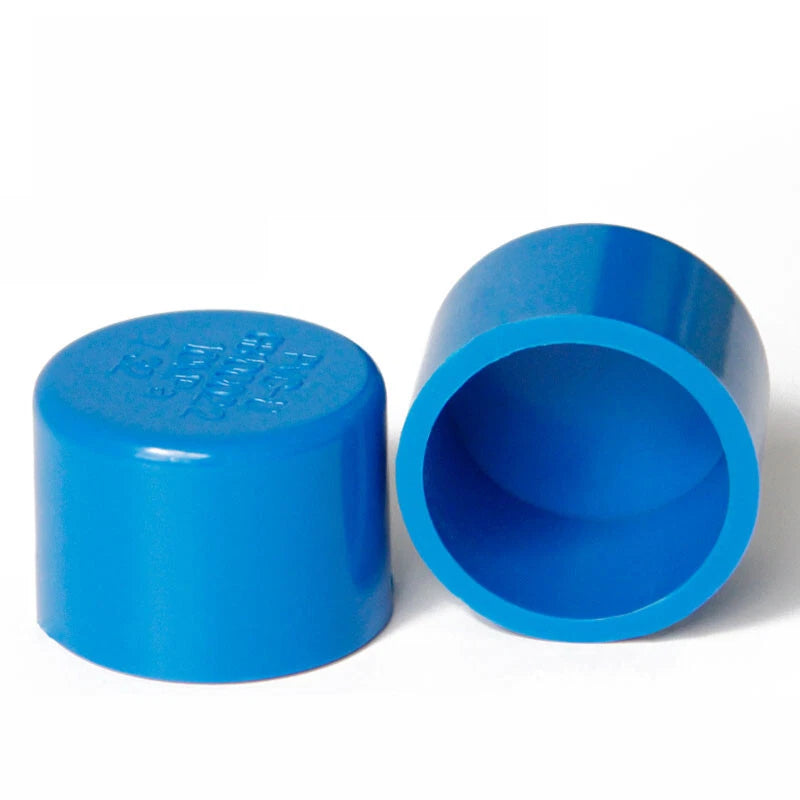 PVC Cap End Caps Plug Blanking ø20mm~160mm Blue Adhesive Drain Pipe Fittings