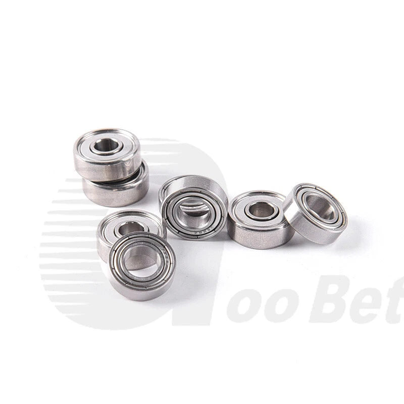 Stainless Steel 304 440 Mini Deep Groove Ball Bearings 603ZZ - 698ZZ Bore 3-9mm