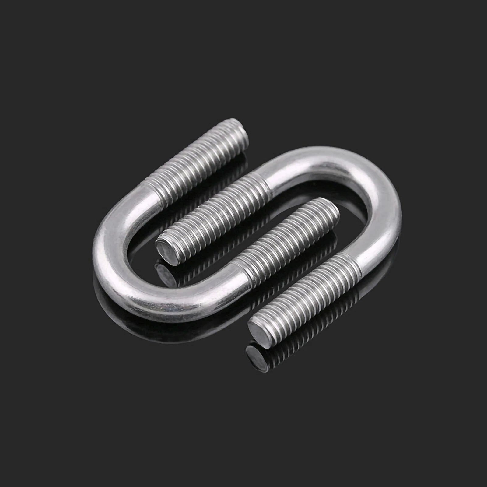 U-Bolts M6 M8 M10 M12 U Bend Screws A2 Stainless Steel U Shaped Bolt Nut Washer