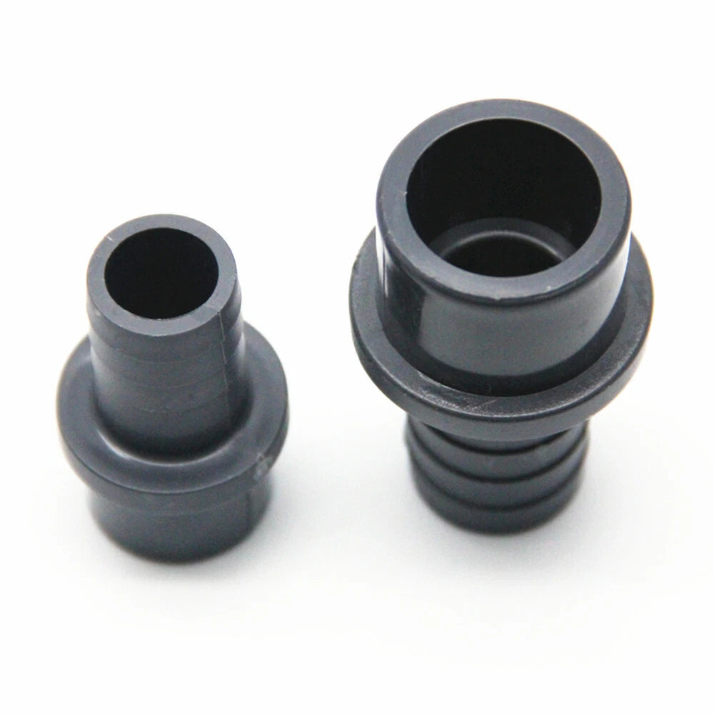 Pagoda 20mm 25mm PVC Pipe Connector Fittings Adapter To Hose OD 5mm~20mm Grey